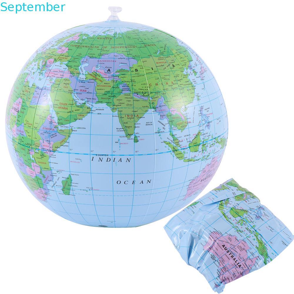 SEPEMBER Globe English Kids Earth Georous Ball การศึกษา 16 นิ้ว 40 ซม. แผนที่โลก