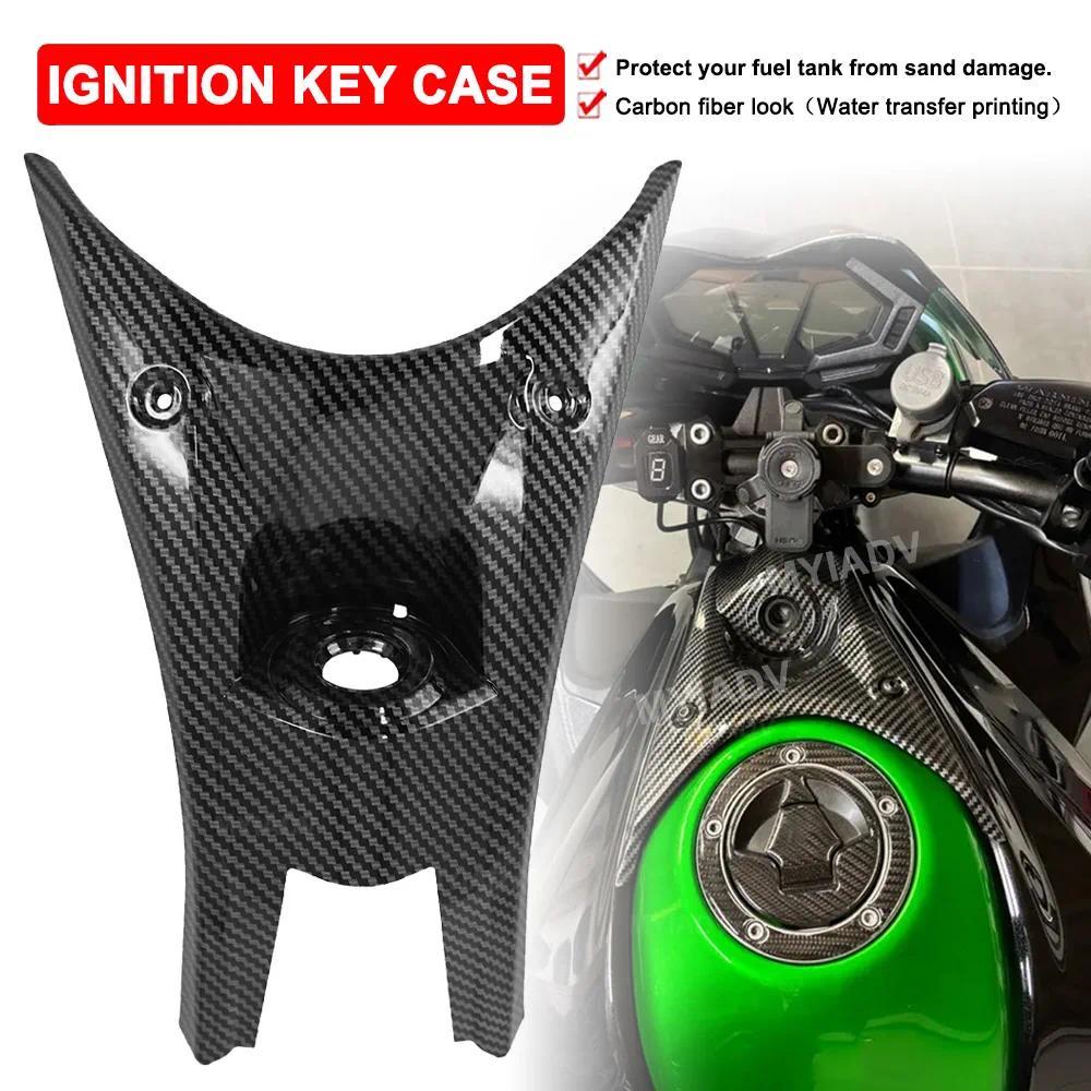 Kฝาครอบกุญแจรถมอเตอร์ไซค์ Kawasaki Z800 แผงครอบแฟริ่ง ป้องกัน อุปกรณ์เสริม Z 800 Z-800 ปี 2013 2014 