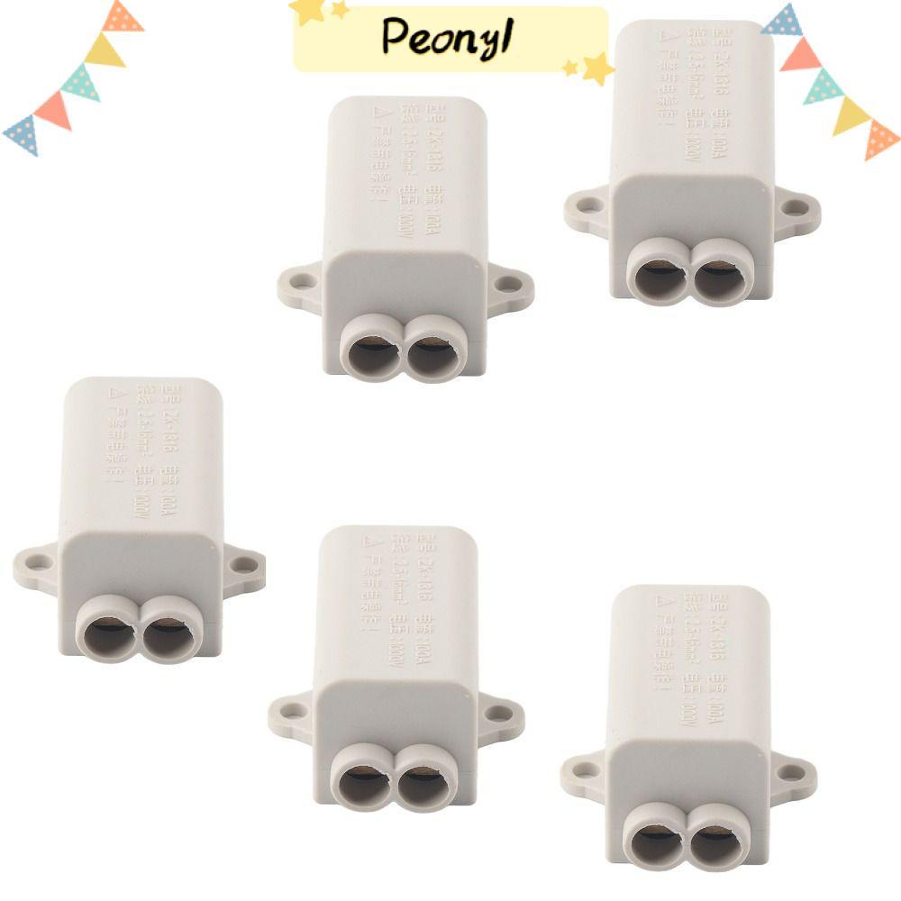 PEONY 5 ชิ้น Spliter, ZK-1316 1000 โวลต์ Parallel Spliter, Parallel Connector 2.5-16mm2 100A วัสดุทอ