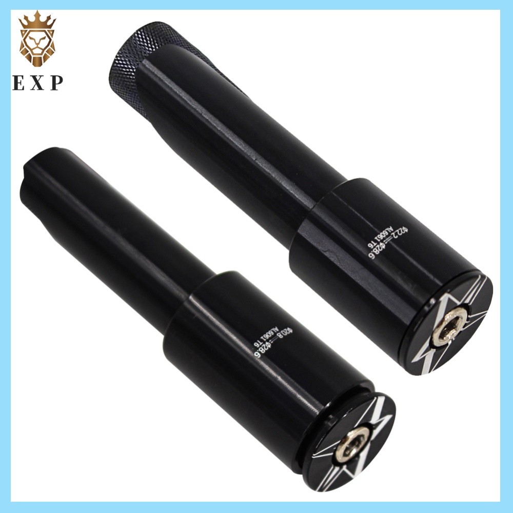 [explosion1.th] Aluminium Alloy Quill to Ahead Bike Stem Riser Adapter 22.2mm/20.8mm to 28.6mm