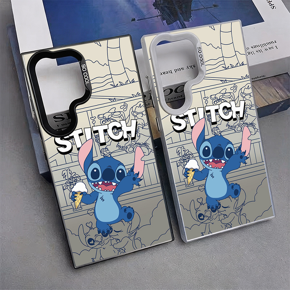 เคส Samsung Cute Matte Stitch สําหรับ Samsung A17 A07 A15 13 12 Pro Max