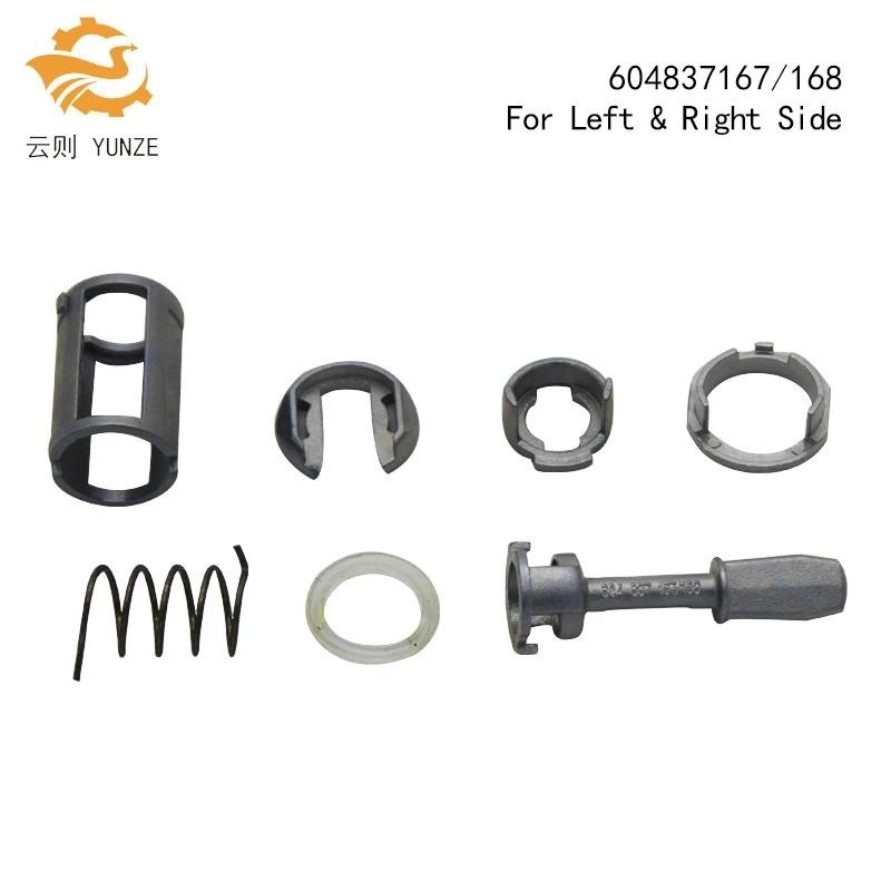 604837167/168 FIT สําหรับ VW GOLF 4 IV MK4 A6 SKODA FABIA POLO 9N ประตูล็อคชุดซ่อมสําหรับซ้ายขวาด้าน
