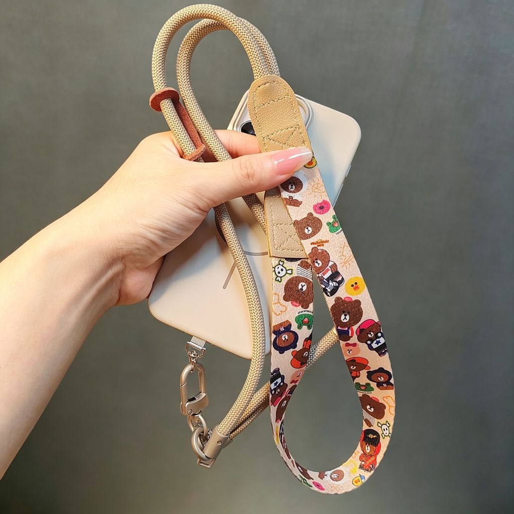 ไหล่กว้างขึ้น Lanyard High-End Lanyard โทรศัพท์มือถือโซ่ Cross-body สายคล้องประเภท Do Not Strangle Outdoor Travel Anti-theft สลิง 26.7.28