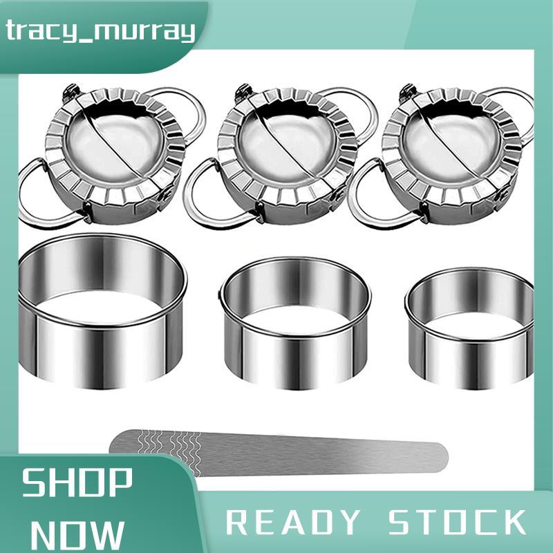tracy_murray Ravioli Shaper Dumpling Maker สแตนเลส Dumpling Ravioli Shaper ชุดสําหรับทํา Ravioli