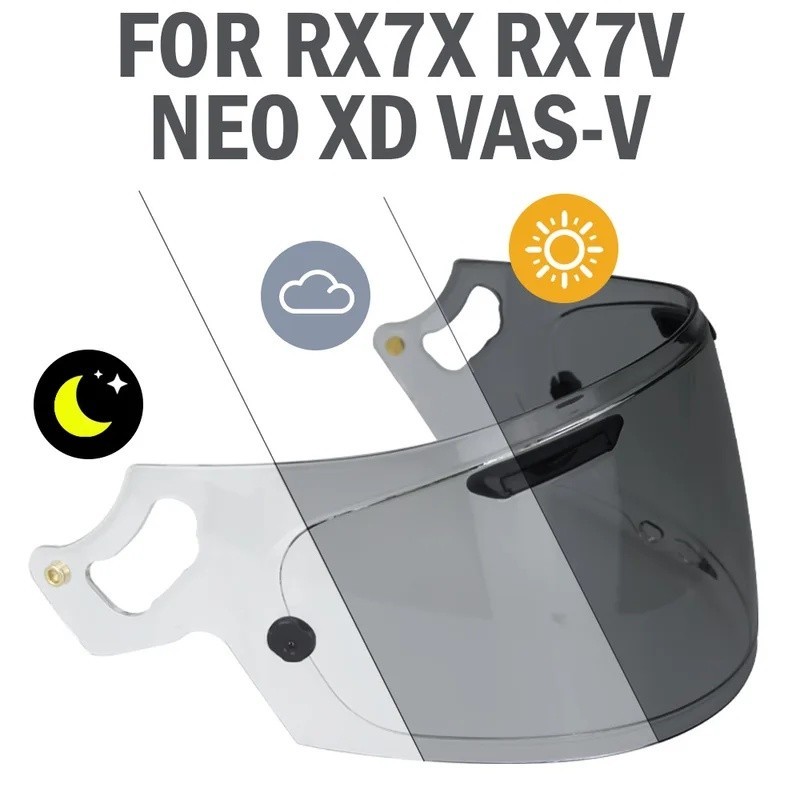 กระบังหน้าแบบโฟโตโครมิกสําหรับ ARAI SIGNET-X CHASER-X QUANTIC PROFILE-V CONCEPT-X CONTOUR-X
