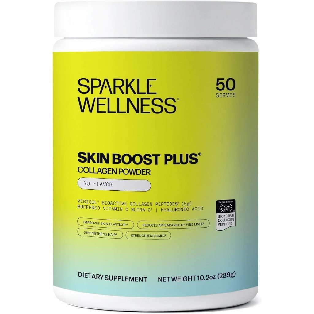 Sparkle Wellness VERISOL Bioactive Hydrolyzed Collagen Peptides |     อาหารเสริมผงคอลลาเจนพร้อมวิตาม