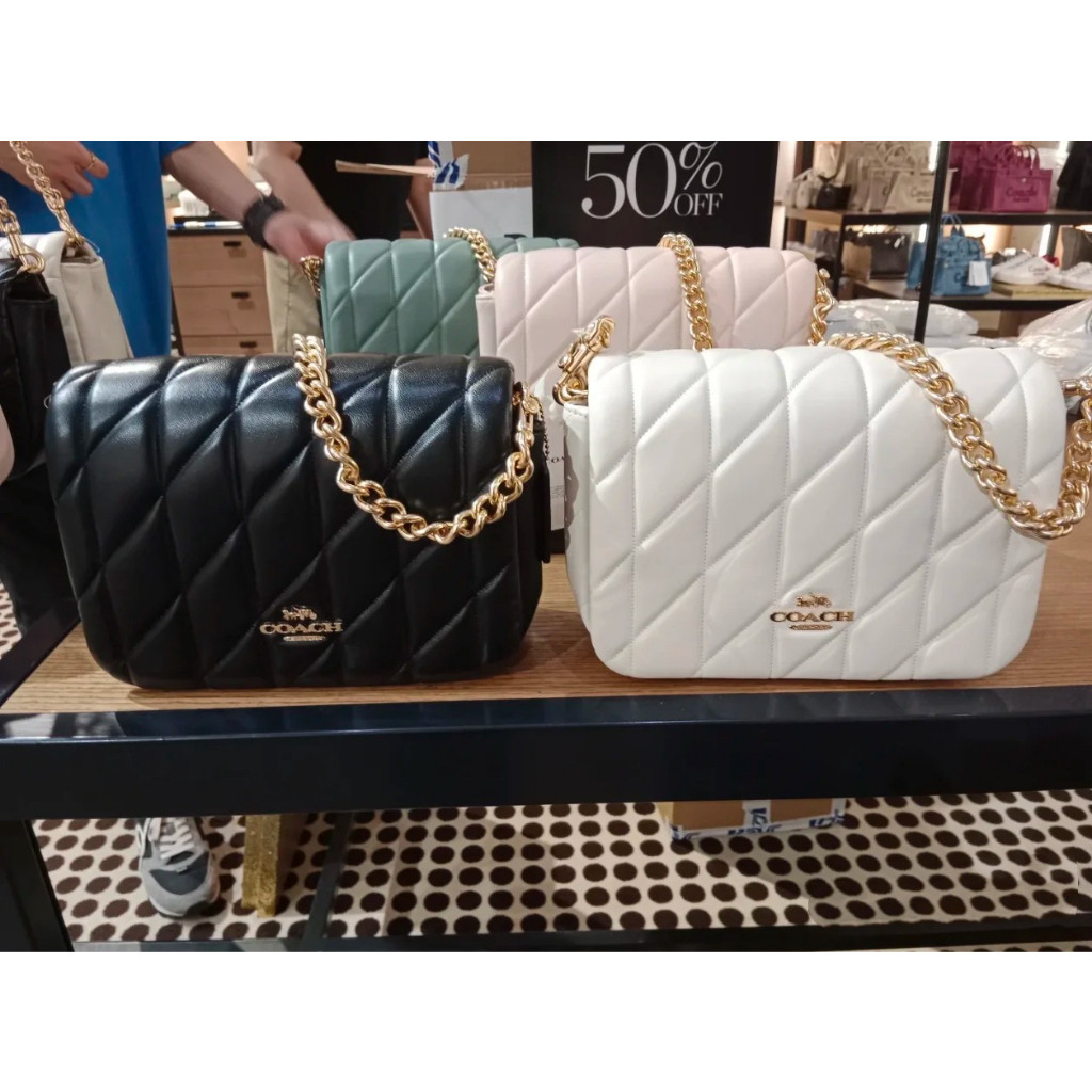 ใหม่กระเป๋าหญิง Quinn กระเป๋า Quinn Quinn โซ่สุภาพสตรีไหล่ Messenger กระเป๋า CY663