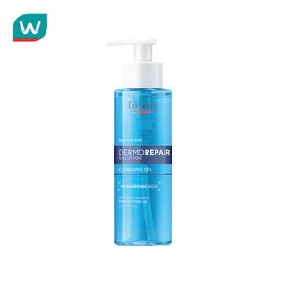 Eucerin ยูเซอริน เดอร์โมรีแพร์ โซลูชั่น คลีนซิ่งเจล 200 มล. เจลล้างหน้าสูตรอ่อนโยน