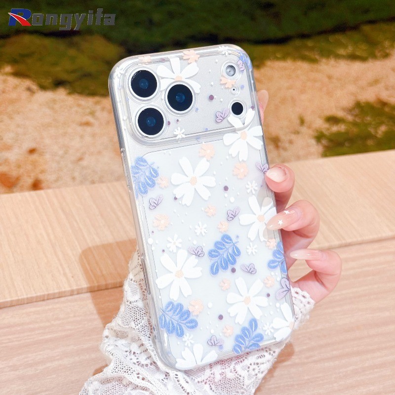 การ์ตูนดอกไม้เคสโทรศัพท์สําหรับRealme 5 5i 5s 3 Q5 Q3 Q2 Pro Q5i Q3i 5G Q2i Q P3X P3 Pro P1 Neo7xฝาค