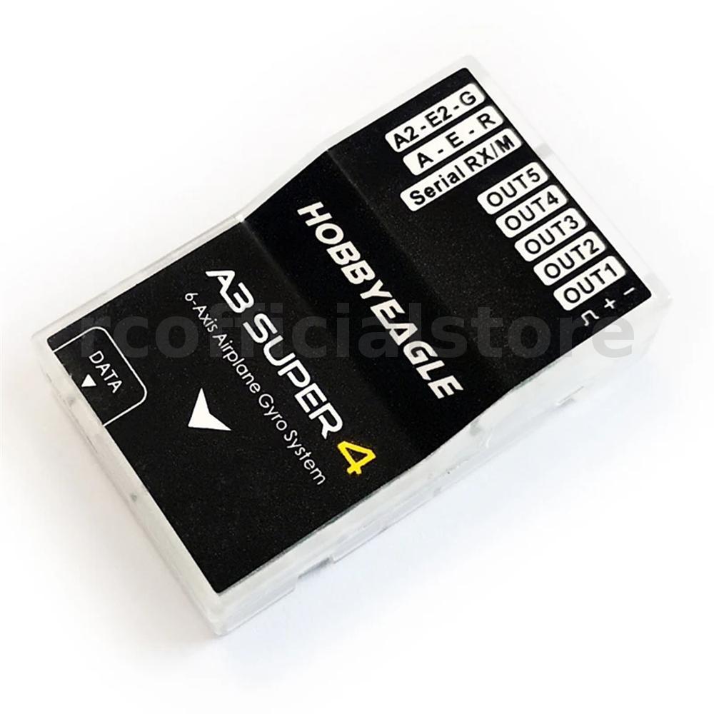 HobbyEagle A3 Super 4 6 แกน Gyro ระบบ Flight Controller Stabilizer สําหรับ RC Fixed-Wing โมเดลเครื่อ