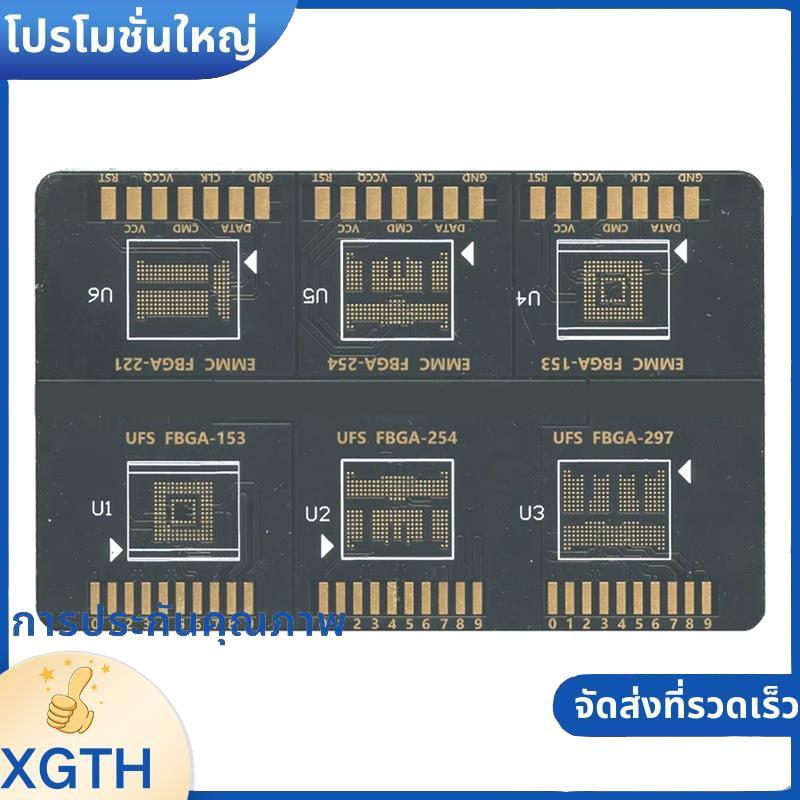 BGA ISP Board ISP EMMC FBA 153 254 221 UFS FBGA 153 254 297 สําหรับ F64 Lite Ultra Box .xgaminfhcuif