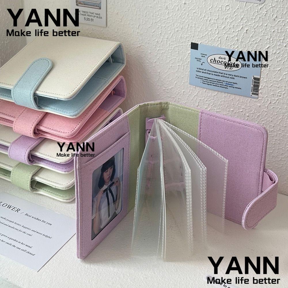 YAN อัลบั้มภาพ, Binder PU หนังหลวม-leaf อัลบั้ม, INS A8 สีทึบ 1/2/3 นิ้วการ์ดขนาดเล็กของขวัญ