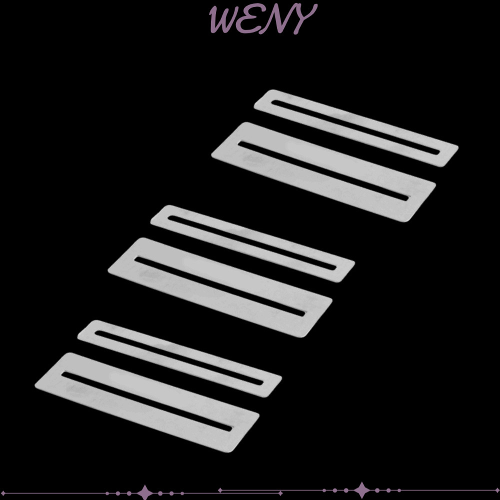 WENY 3 ชุดกีตาร์ Guard, เหล็ก 7.8 ซม. ขนาด Fret Wrap, ปฏิบัติสีเงิน Fretboard Guard กีตาร์ Fret ขัด