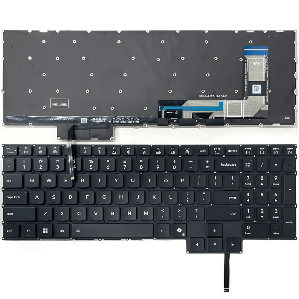 ใช้ได้กับแป้นพิมพ์ Lenovo Legion Pro 5 16ADR10 16IAX10 16IAX10H 16IRX10