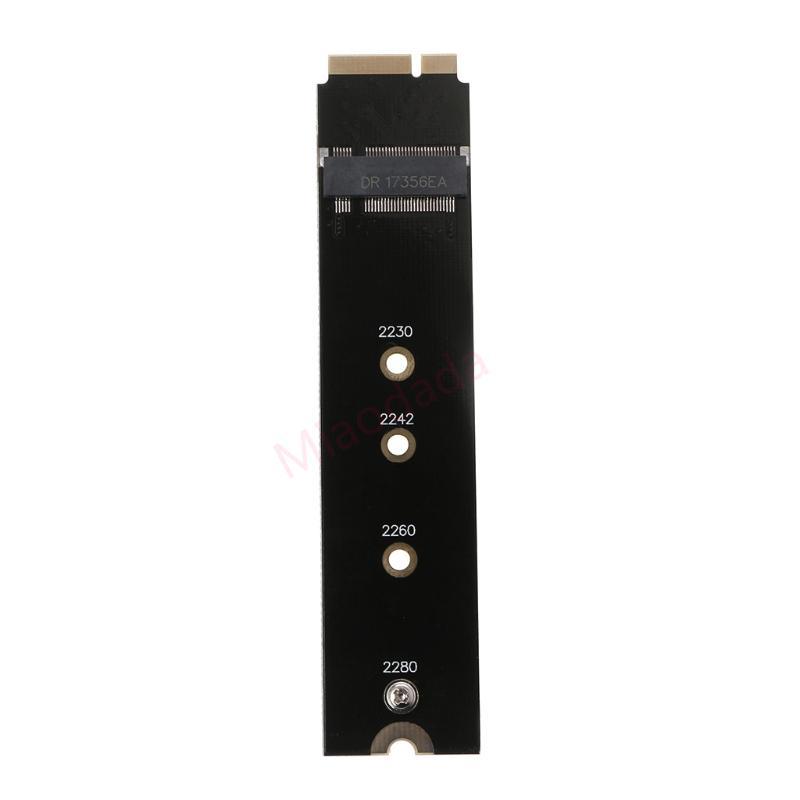 MDD การ์ดอะแดปเตอร์ 7 + 17 PIN 64G 128G 256G 512G สําหรับ M 2 NGFF SSD สําหรับ 2012 MacBooks Air A14