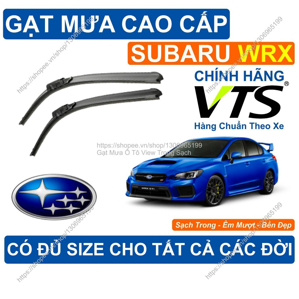 ที่ปัดน้ําฝน Subaru WRX ที่ปัดน้ําฝนคู่ สําหรับรุ่น Subaru WRX มีให้เลือกทุกขนาดสําหรับรุ่น Subaru W