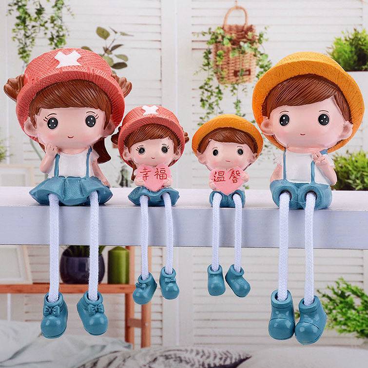 Hanging Feet Doll Domestic Ornaments Handmade Creative Gift Hanging Feet Doll Domestic Ornaments Han