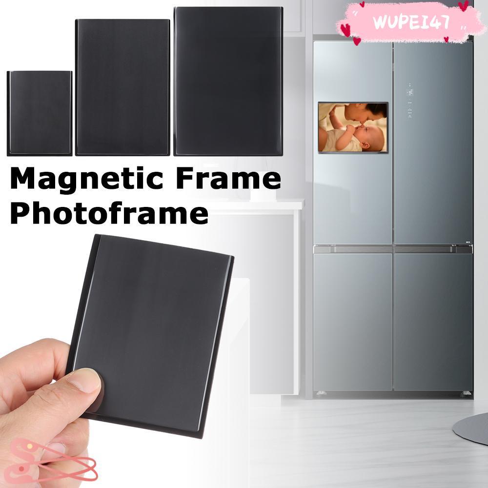 WUPEI47AD Photoframe สีดําตู้เย็น Living Decor Photo
