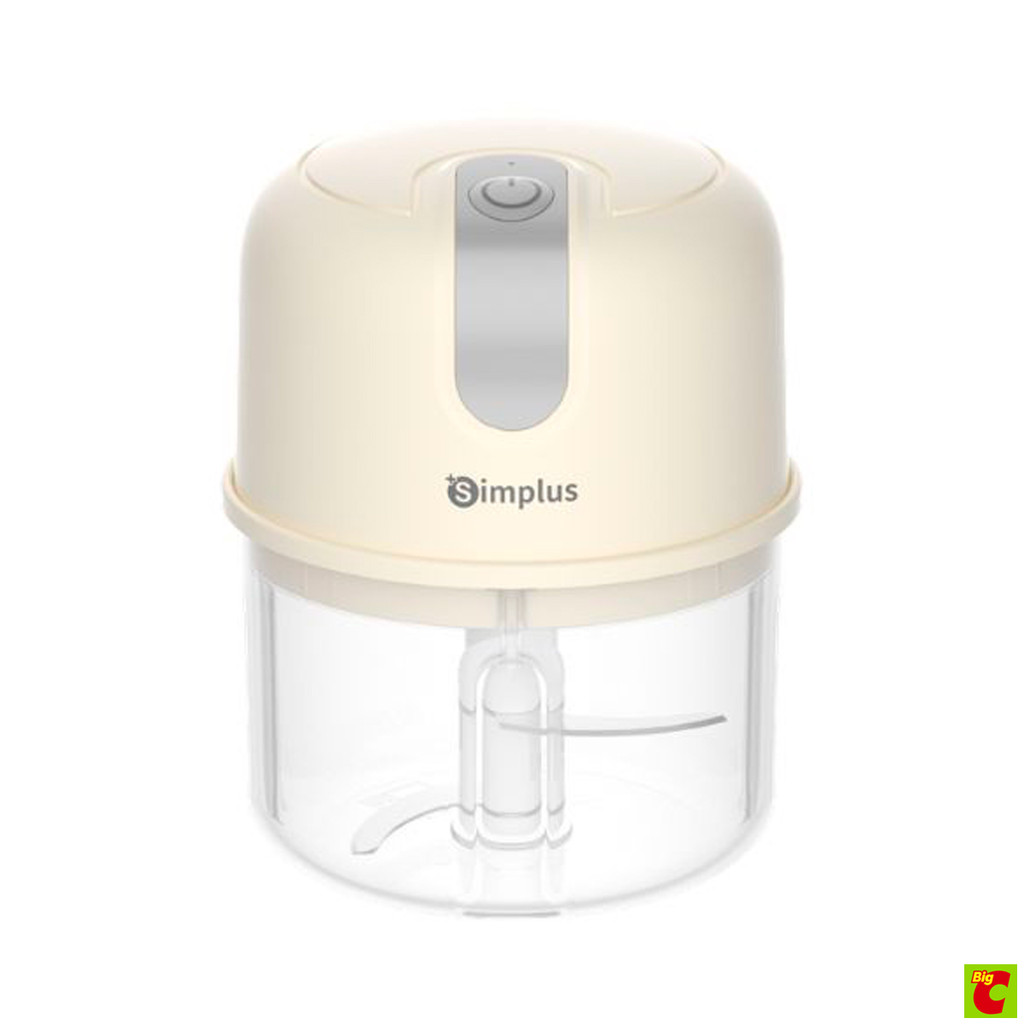 ซิมพลัส เครื่องบดสับอาหารพกพาไฟฟ้า รุ่น DDJR007CW00 สี Cream White