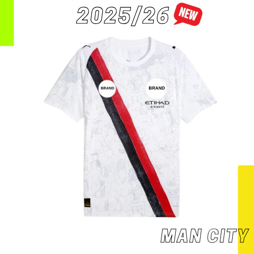 (ใหม่) Manchester_City_MC KidsSuper CWC Kit 2025/26 เสื้อฟุตบอล EPL เสื้อคุณภาพราคาถูกเสื้อฟุตบอล