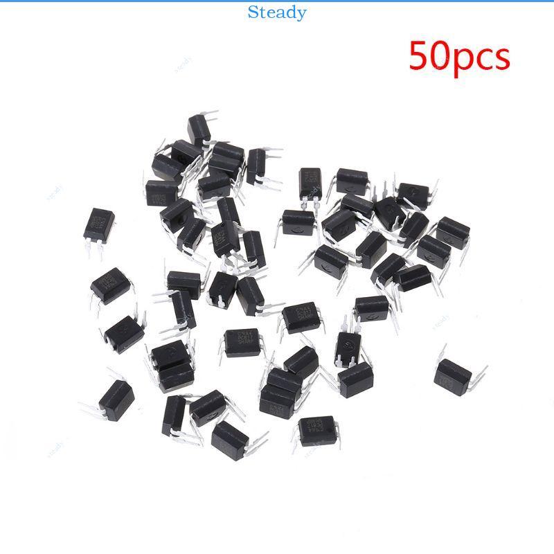 Stedy 50pcs PC817 PC817C PC817 C PC817 LTV817 K1010B Optocoupler สําหรับ