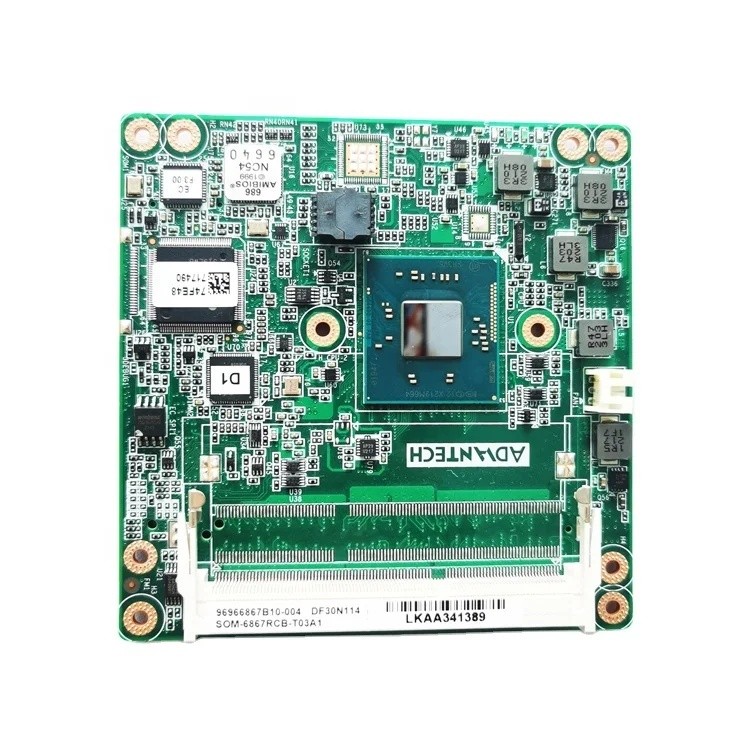 สินค้าคงคลังใหม่ ADVANTECH SOM-6876 Rev.A1 SOM-6876AC-T02A1E SOM-6876RCB-T02A1 เมนบอร์ดอุตสาหกรรม CO
