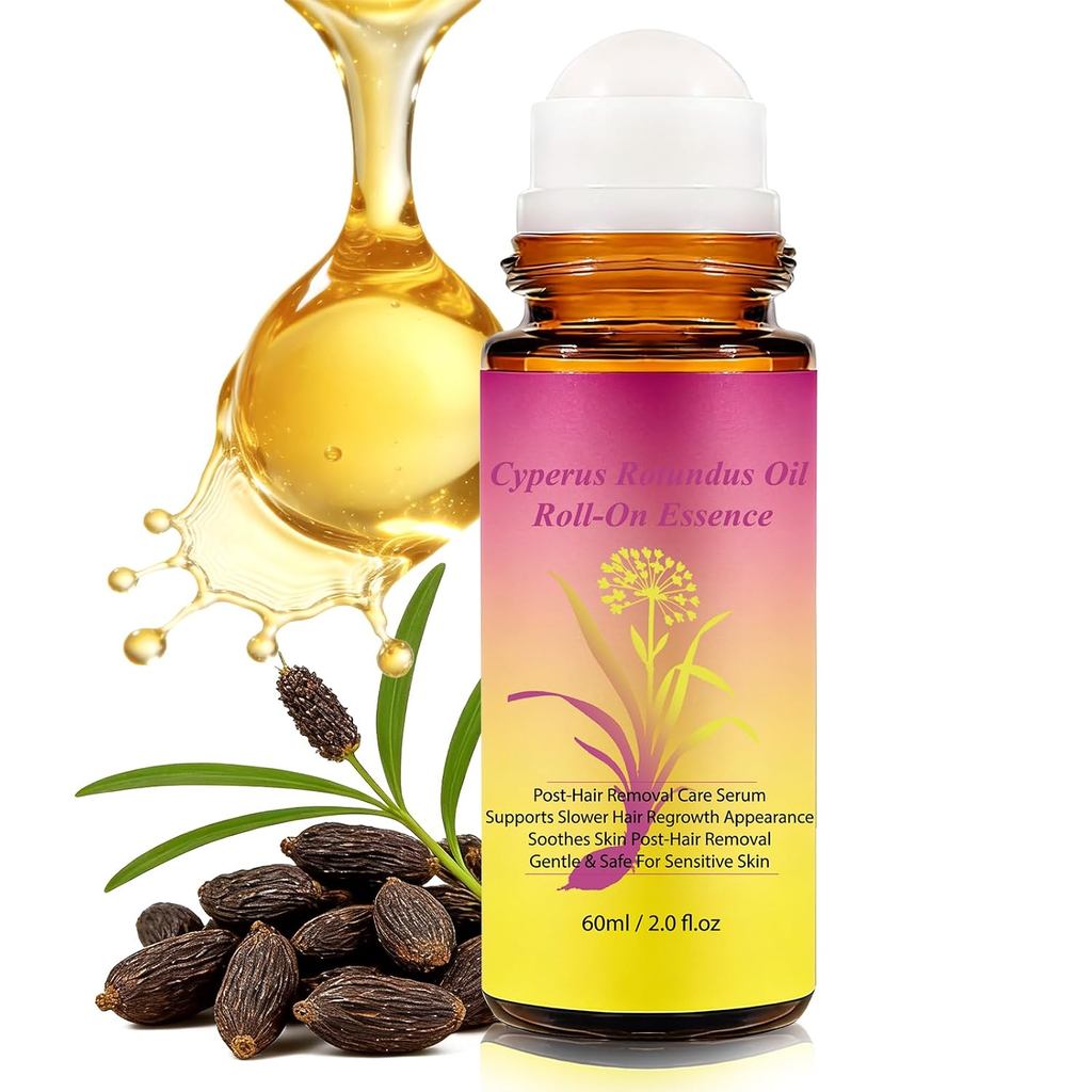 Cyperus Rotundus Oil, Cyprus Rotundus Oil สําหรับกําจัดขน, ยับยั้งธรรมชาติเพื่อลดการเจริญเติบโตของเส