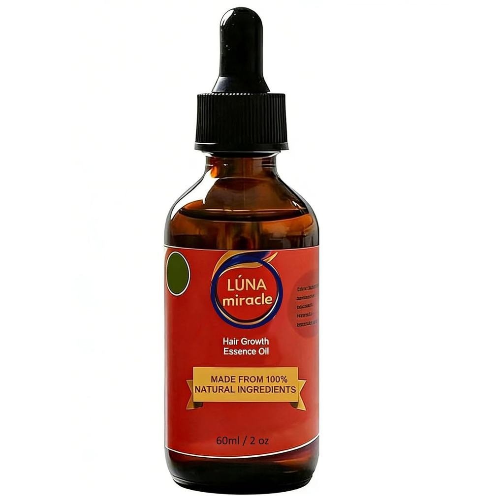 LunaMiracleHairGrowth,HairGrowsence,Madefrom100%IngredientsSer-InfusedFrizzy&DaedHairCare,2Ou(1PC)