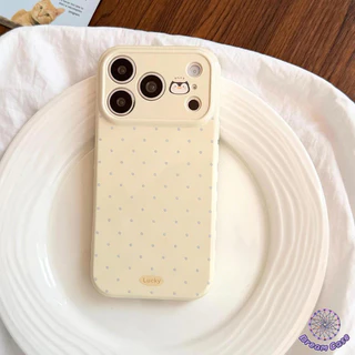 เคสหัวใจฟอง ลายหมีขาว เพนกวิน สุนัข หมูน่ารัก สไตล์หวานๆ สำหรับ IPhone 17 AIR 11 15 13 14 16 12 Pro Max XR X 16 15 Plus