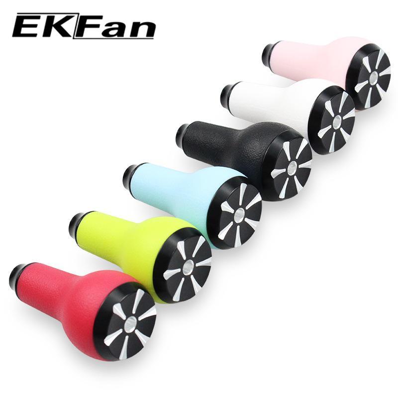 EKFan รอกตกปลา TPE ลูกบิด Baitcasting Spinning Reel Handle Knob Include แบริ่ง DIY Reel อุปกรณ์เสริม