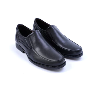 Hush Puppies รองเท้าผู้ชาย รุ่น HP 8HDFPP335A - สีดำ (รองเท้าทางการหนังสังเคราะห์ แบบสวม)