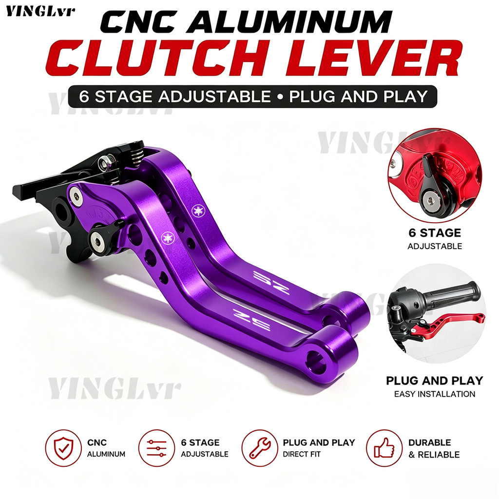 ใหม่!สําหรับ Yamaha SZ150 SZ RR SZ16 V1 V2 V3 V4 อุปกรณ์เสริมรถจักรยานยนต์ CNC อลูมิเนียมคลัทช์เบรคแ