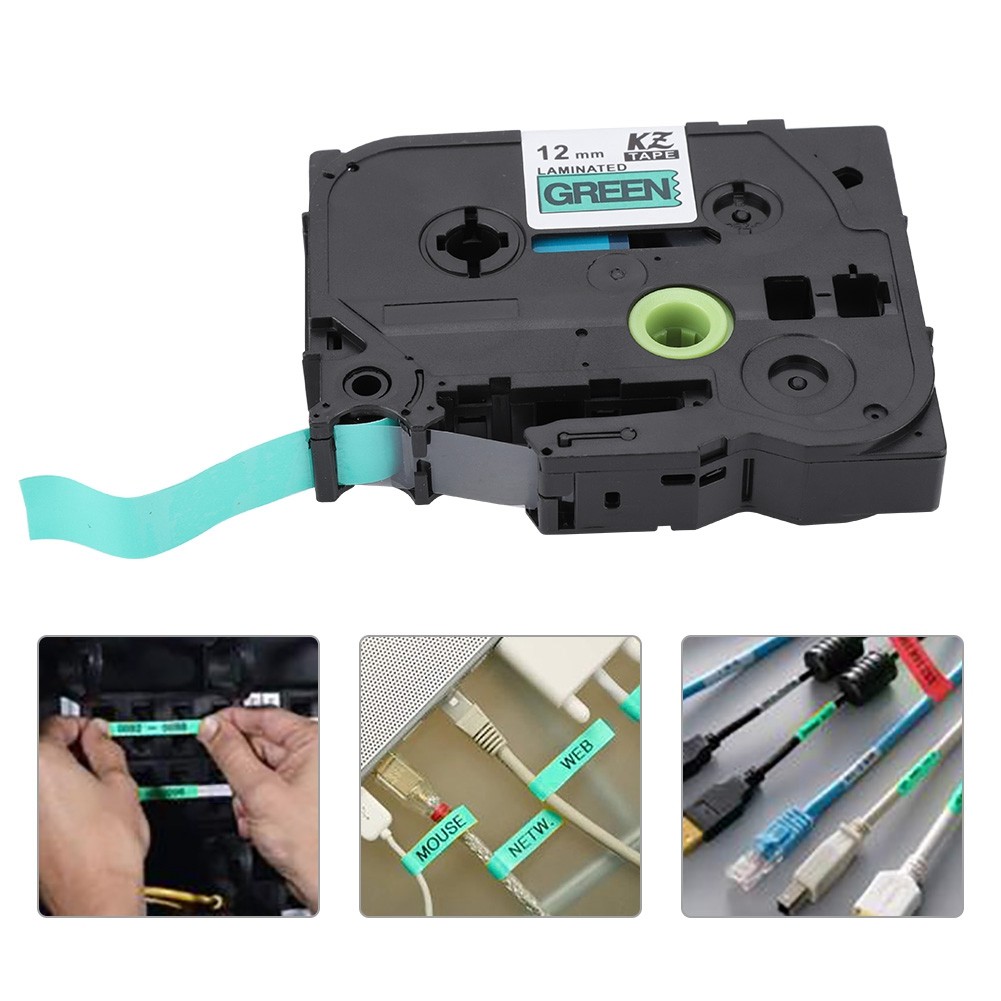 Ropa888 Label Maker เทป 12 มม.0.47 สําหรับ BrotherP Touch PT H110 D400 6 สี 231 431 531 631 731