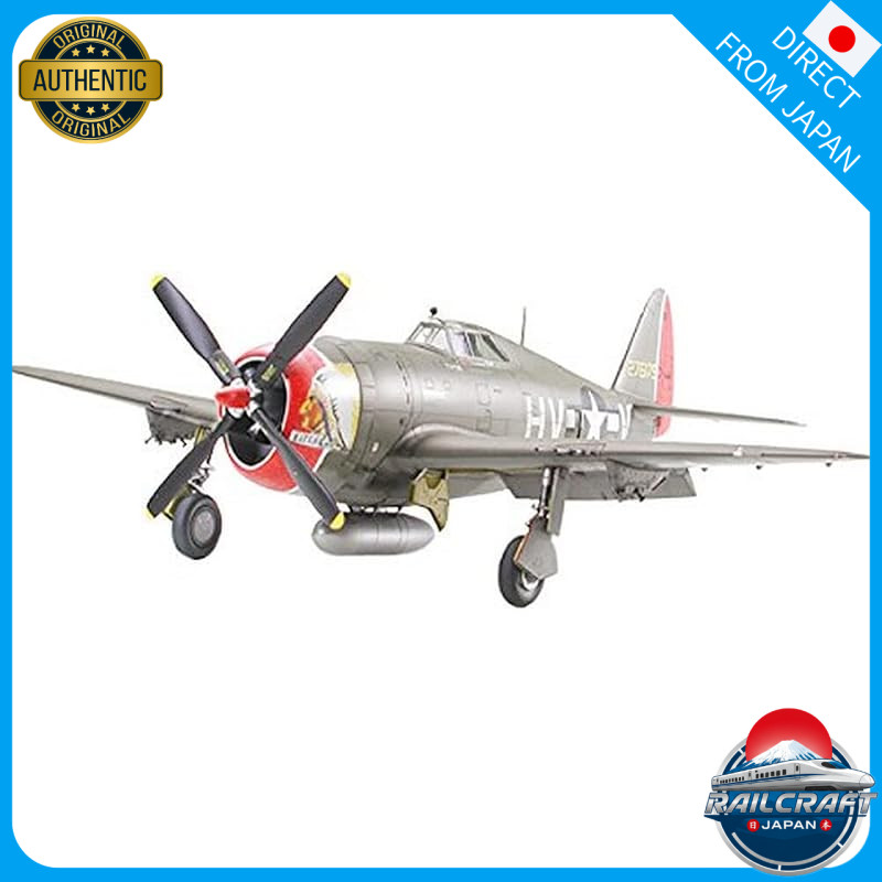 Tamiya 1/48 Master Model Series No.86 U.S. Army Republic P-47D Thunderbolt Razorback Plastic Model K