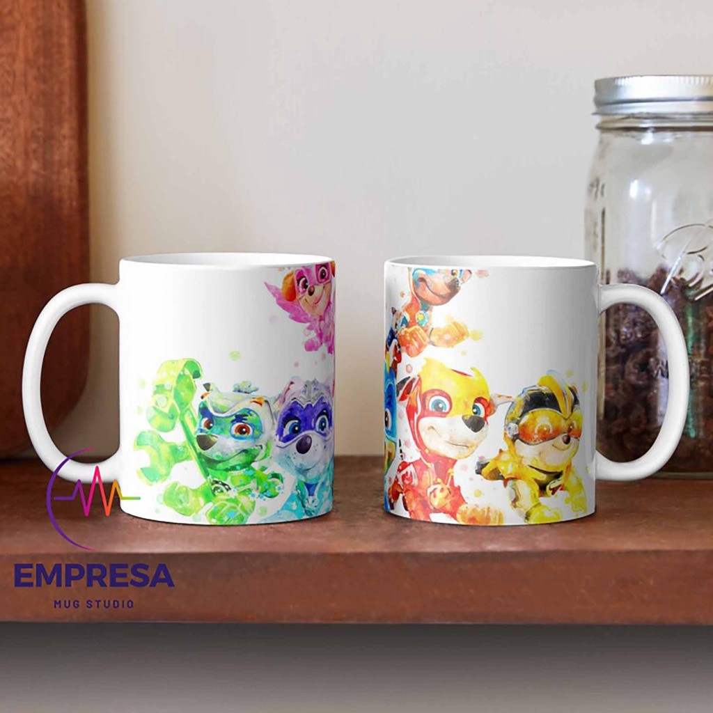 Paw Patrol Mighty Pups Ceramics Water Coffee Tea Mug