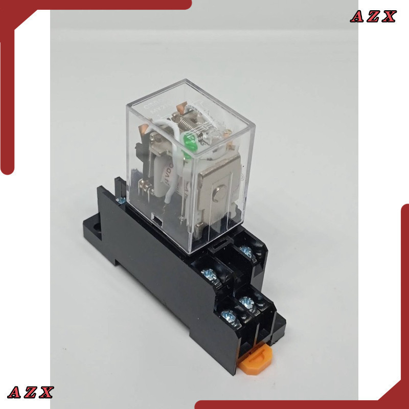 แบรนด์ ใน กทม รีเลย์ ซ๊อคเก็ต RELAY my2 my2n  my4n my2n+socket my4n+socket DC12v DC24v AC220v