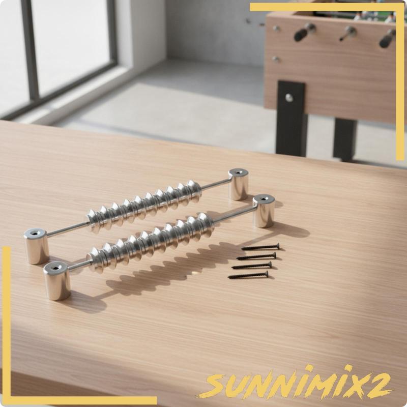 [Sunnimix2] 2 ชิ้นสกรูยึดตารางฟุตบอล Score Tracker 26.7 ซม.ยาว Foosball Scoreboard Counter String Fo