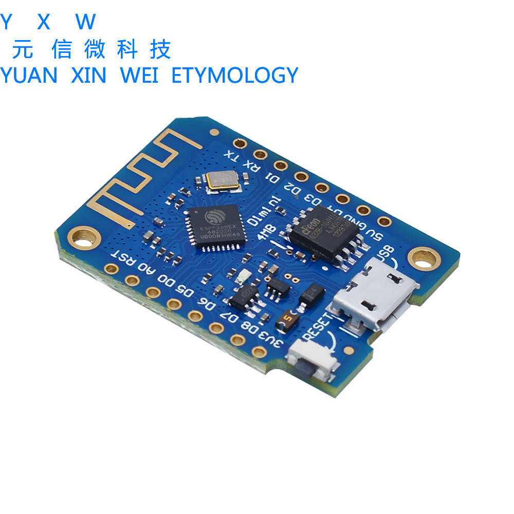 D1 mini V3.0.0 4MB WIFI IoT Development Board จาก ESP8266 ใช้งานร่วมกับ Nodemcu