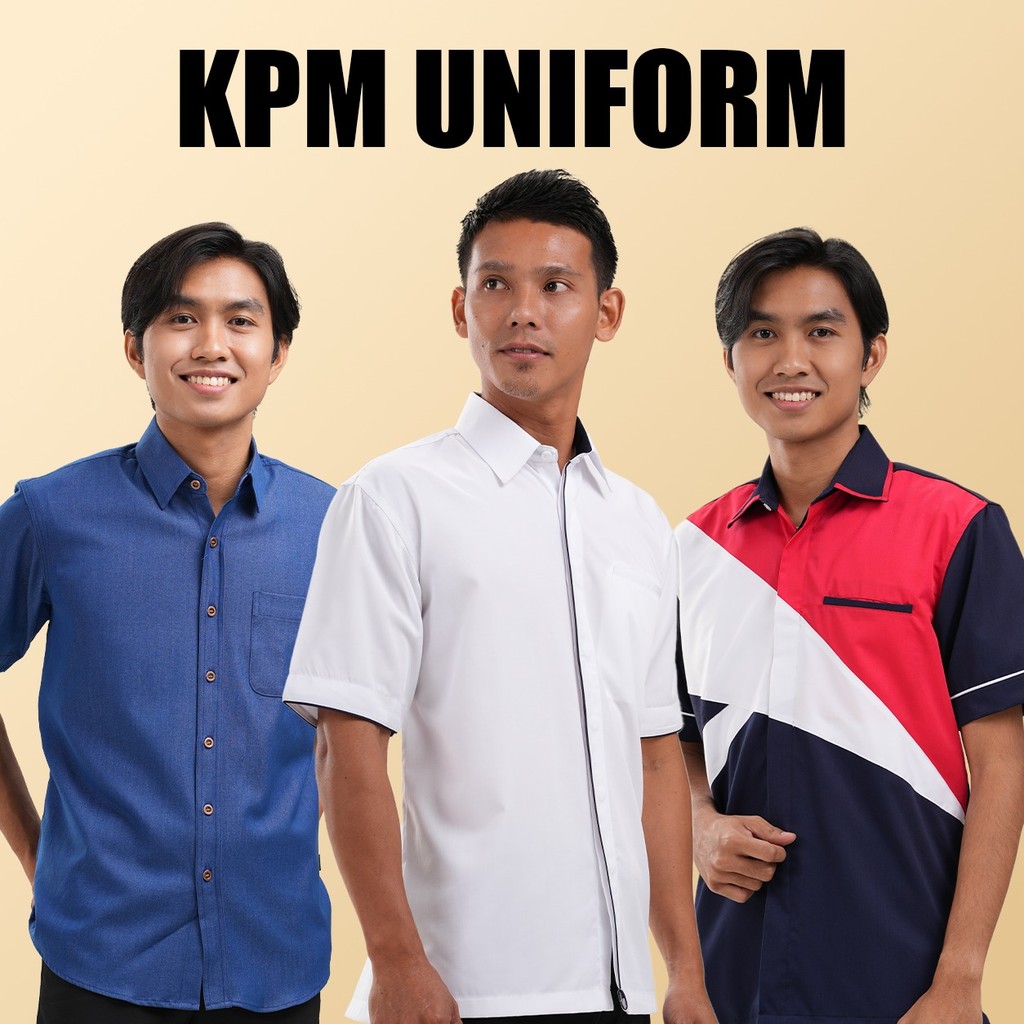 เสื้อ KPM - 3XL Size - KPM Mens Corporate Shirt - Kperat Long Short Sleeve
