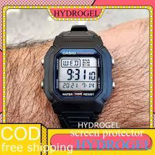 นาฬิกา Hydrogel Casio W800H W-800H ป้องกันรอยขีดข่วน