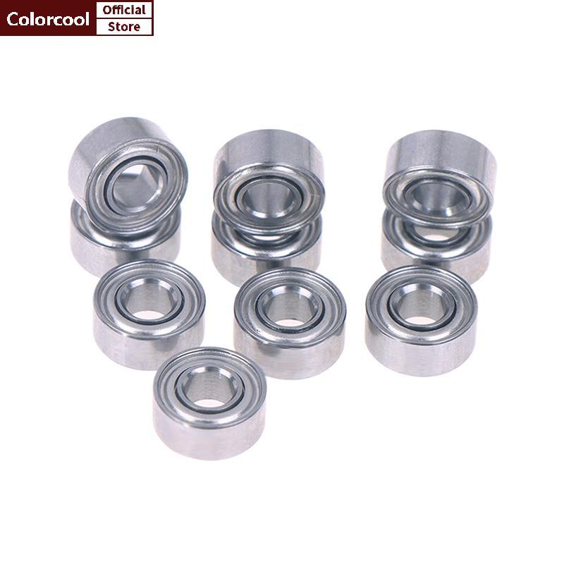 TH 10pcs 683ZZ 3*7*3 มม.แบริ่งขนาดเล็ก Chrome เหล็ก 683 ZZ 2Z 683Z ภายใน Bore 3 มม.ขนาดเล็ก Deep Gro