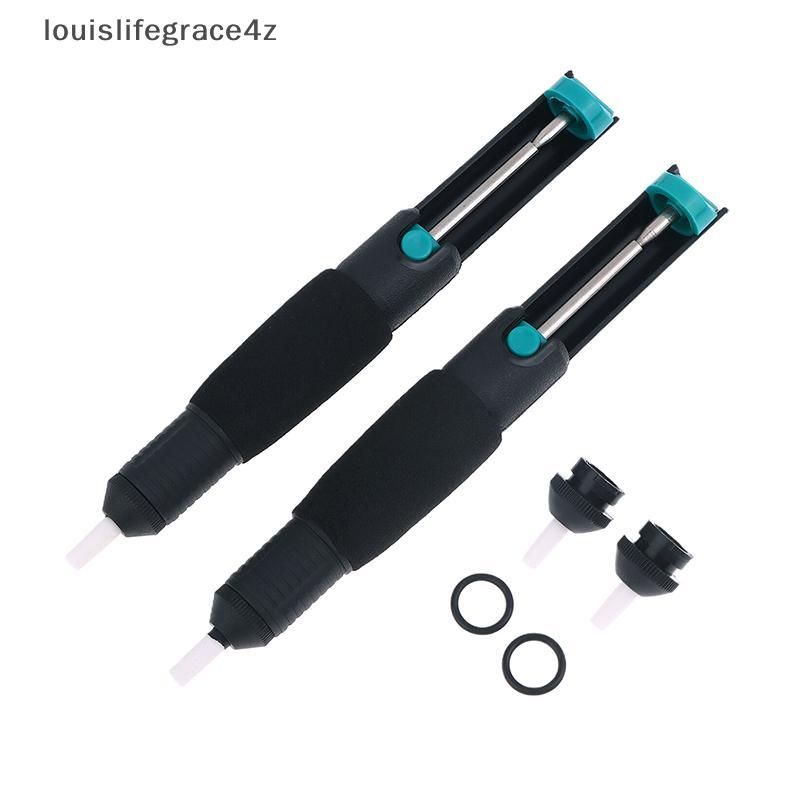 DP-366D Dual-Ring Non-Slip Handle Solder Sucker ที่มีประสิทธิภาพ Solder Pump Soldering Sucker ปากกาเ
