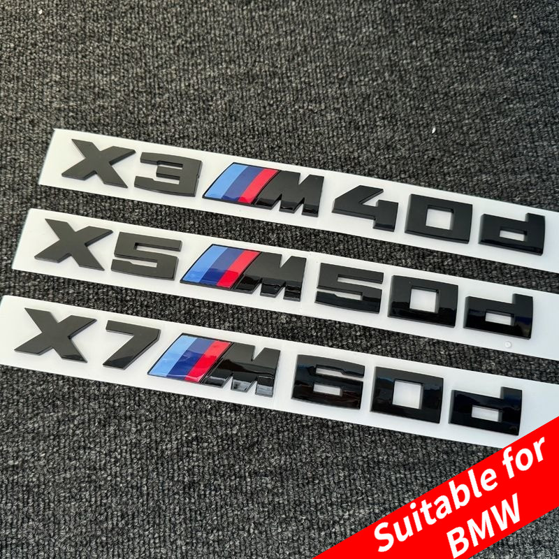[ฟรี M Mark] เหมาะสําหรับ BMW Car Mark Word Mark X3 X4 X5 X6 M3 M5 3 Series 5 Series 7 Series Modifi