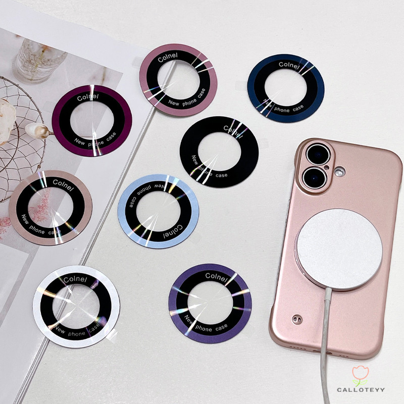 COD วงแหวนแม่เหล็ก MagSafe Sticker สติกเกอร์วงแหวนแม่เหล็กบางเฉีย วงแหวนแม่เหล็กสำหรับยึดติด แผ่นเหล