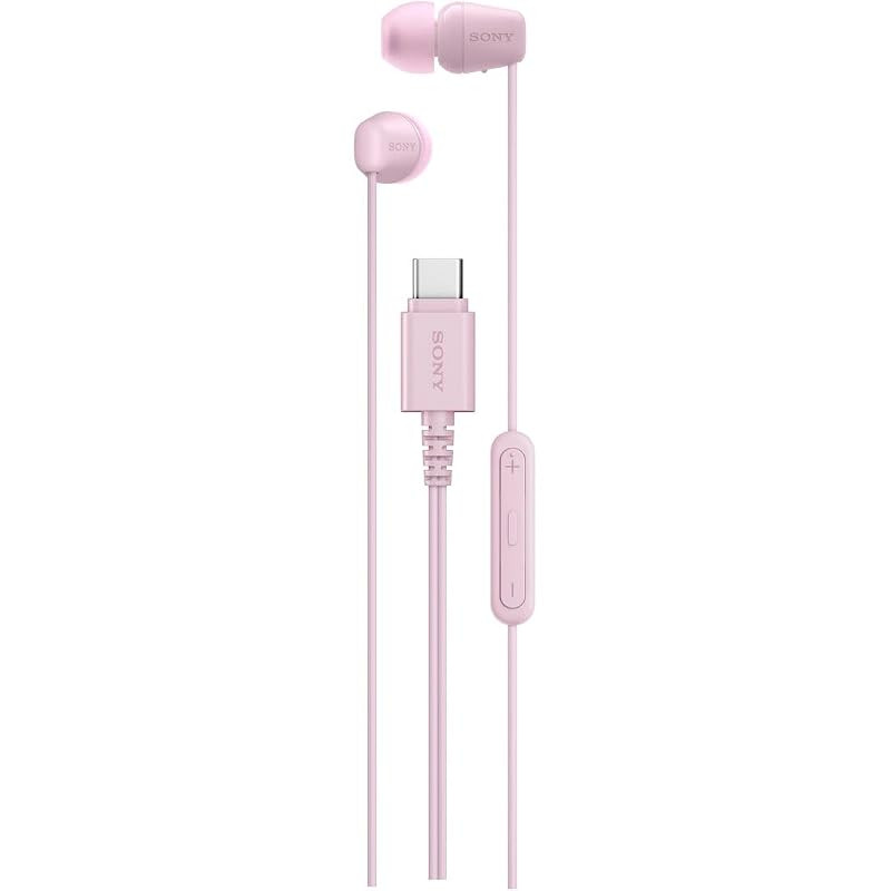 Sony IER-EX15C Type-C Wired Earphones – Clear Sound, Microphone, Remote Control, 1.2m Cable, Availab