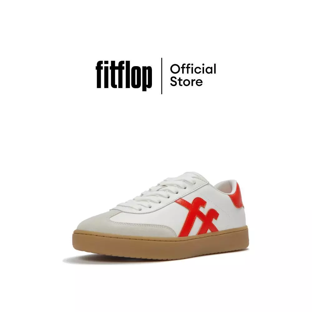 FITFLOP THE DASH T-TOE SNEAKERS รองเท้าผ้าใบผู้หญิง รุ่น A6G-E06 สี WHITE
