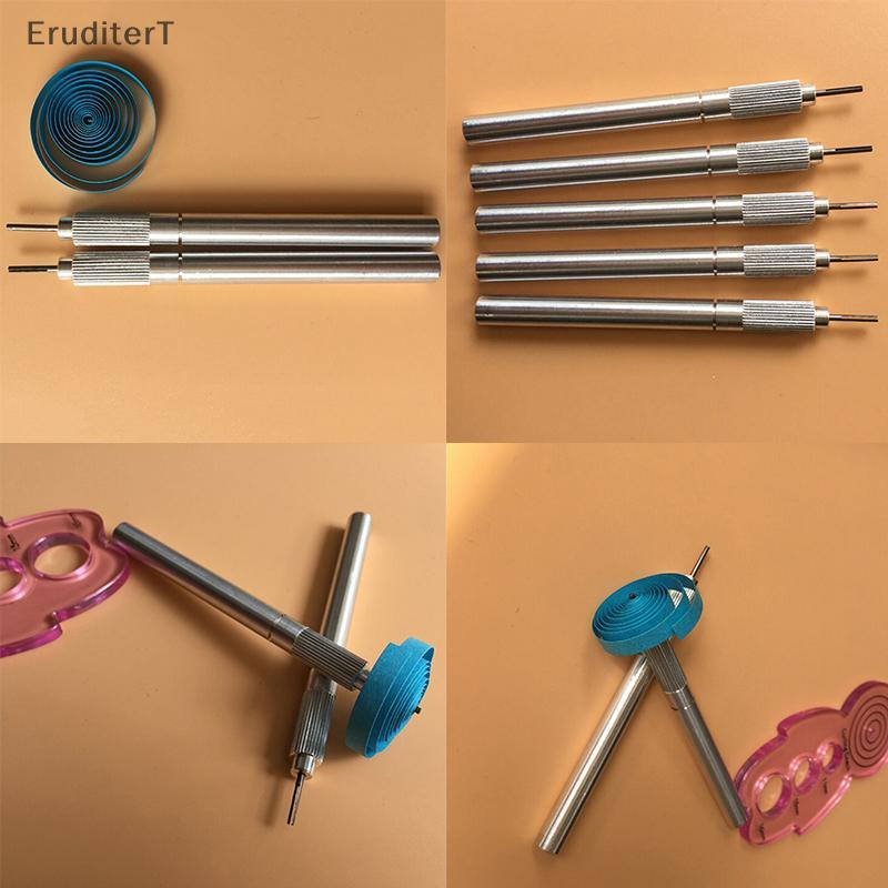 [EruditerT] Metal Slotted Quilling Paper Tool Papercraft Origami Paper Quilling Rolling Pen [ใหม่]