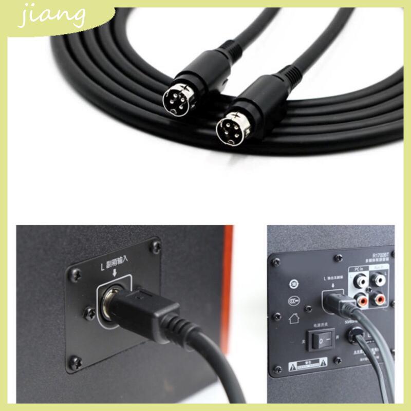 JN Fidelitys 4Pin DIN ลําโพงสําหรับ R1700BTR1600TIII ลําโพงการเชื่อมต่อ