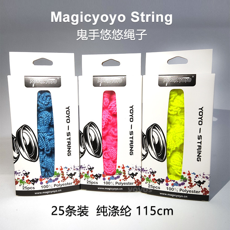 Magicyoyo Demon Hand 24 Strands 25 ชิ้นแพคเกจคุณภาพสูง yoyo yoyo yoyo Line yoyo เชือก yoyo 115 ซม.