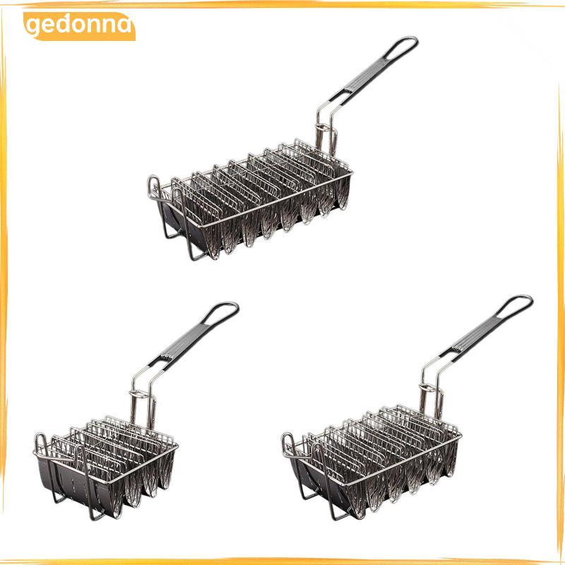 [gedonna] Taco Basket Taco Rack Fryer Taco Shell Fryer สําหรับร้านอาหาร Home Kitchen